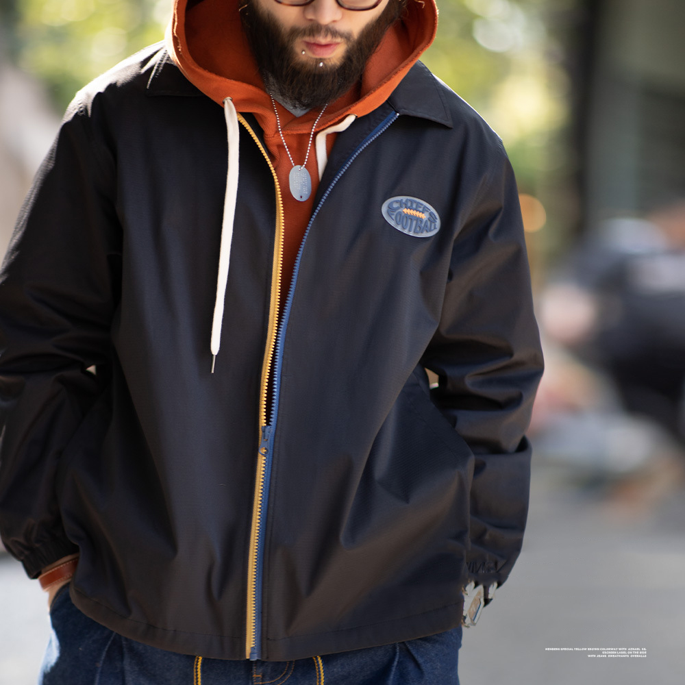 コーチジャケット メンズ レディース ナイロンジャケット オーバーサイズ 大きいサイズ ワンポイント おしゃれ 透湿 防水 撥水 防風 ミリタリー ブルゾン | ホームアイホーム | 01