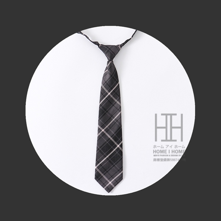 かわいい制服ネクタイ プレタイノット スクール カジュアル用 制服 スクールネクタイ クイック チェック柄 女子高生 高校生 簡単 可愛い ギフト プレゼント | ホームアイホーム | 02