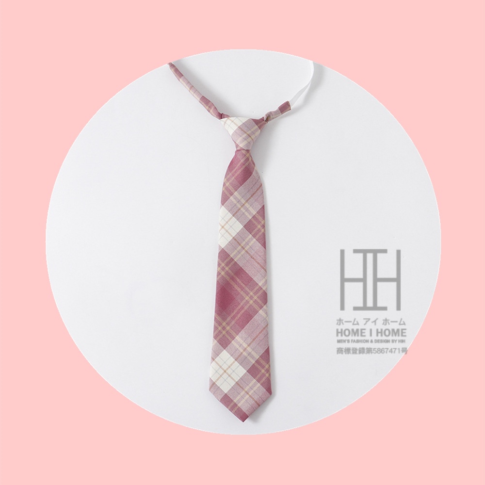 かわいい制服ネクタイ プレタイノット スクール カジュアル用 制服 スクールネクタイ クイック チェック柄 女子高生 高校生 簡単 可愛い ギフト プレゼント | ホームアイホーム | 06