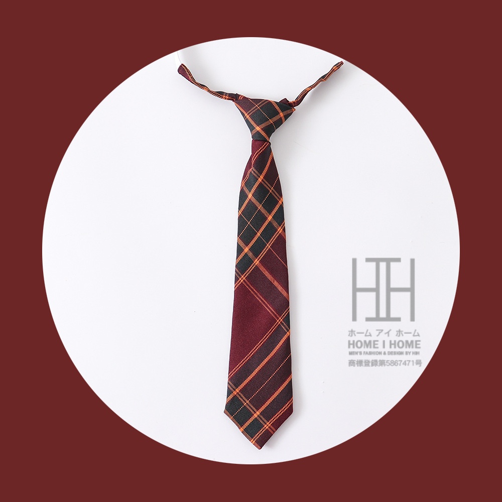 かわいい制服ネクタイ プレタイノット スクール カジュアル用 制服 スクールネクタイ クイック チェック柄 女子高生 高校生 簡単 可愛い ギフト プレゼント | ホームアイホーム | 08