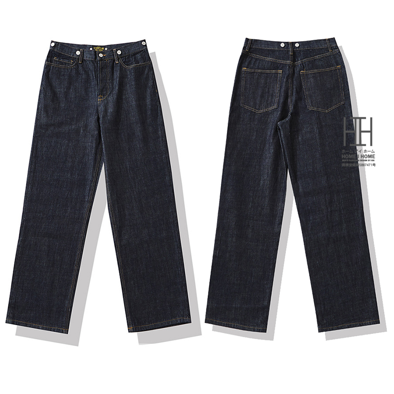 15oz デニム パンツ ペインターパンツ メンズ インディゴ ストライプデニム おしゃれ ワークパンツ バイカー バイク オーバーオール ヴィンテージ アメカジ | ホームアイホーム | 01