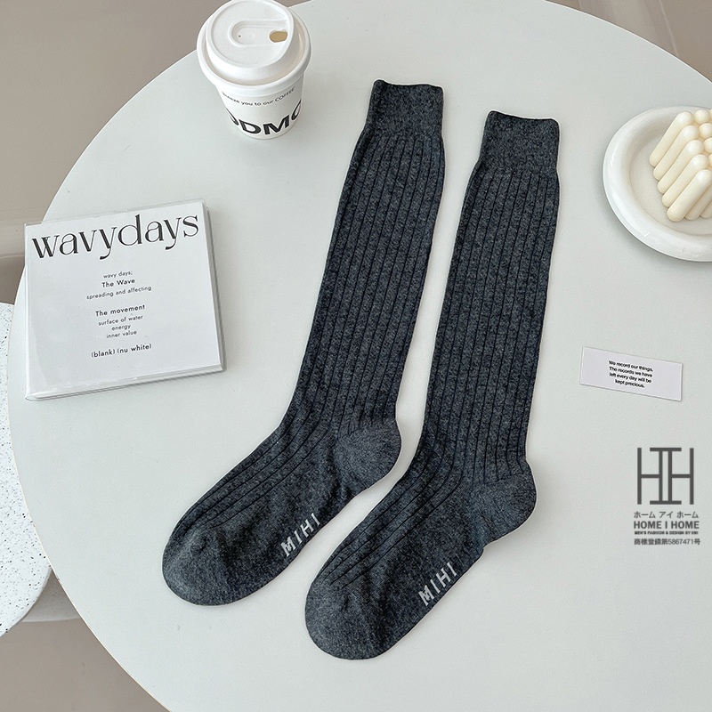 ハイソックス 夏 靴下 レディース ロング丈 消臭機能 抗菌 吸汗 綿 透け感 通気性 涼しい 薄手 たるみソックス ストレッチ 22-24.5cm おしゃれ 人気 ギフト | ホームアイホーム | 03
