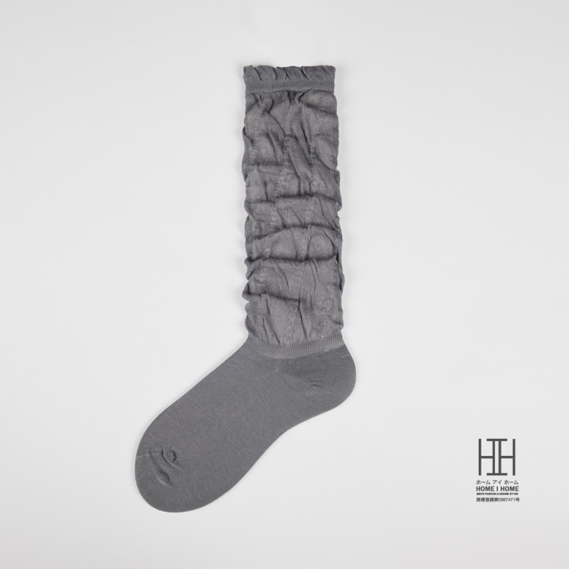 たるみソックス ハイソックス 靴下 レディース 綿 可愛い 薄手 透け感 レース 網タイツ風 セクシー バレエ ガーリー 通気性 カジュアル 22-24.5cm おしゃれ 人気 | ホームアイホーム | 05