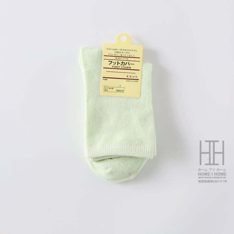 ソックス 靴下 レディース ハーフ丈 クルーソックス 無地 キャンディカラー カジュアル 11色展開 22-24.5cm 秋冬 おしゃれ 人気 快適 吸汗 通気性 | ホームアイホーム | 04