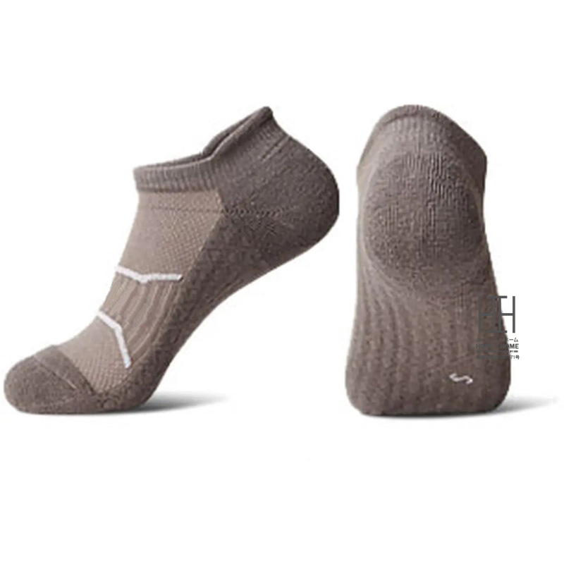 スポーツソックス 滑り止め トレーニング 大人 靴下 メンズ レディース ショートソックス  ショート丈 ミドル丈 通気性 アウトドア ウェア サッカー 自転車 登山 | ブランド登録なし | 03