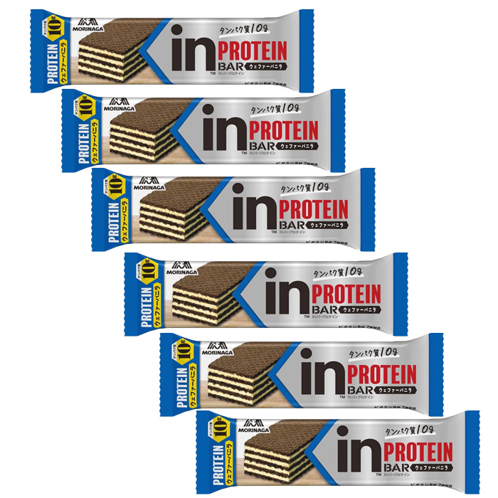 inPROTEIN 【選べる6本セット】森永製菓 inバー プロテイン 高