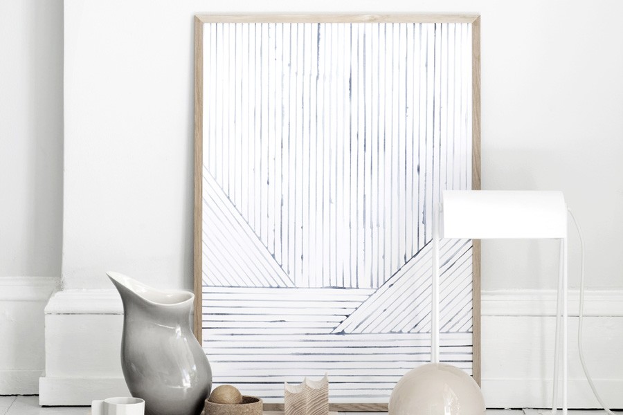 SILKE BONDE 北欧　アートプリント/ポスター (50x70cm) 在庫限り】【再入荷なし】silke bonde ポスター/アートプリント 50