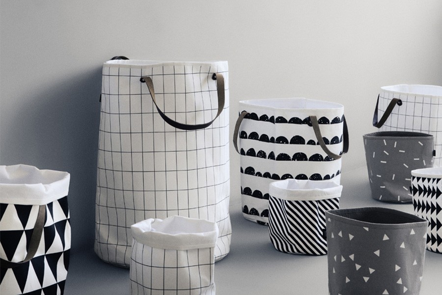 ferm living　ファームリビング　オーガニックコットン　バスケット ferm LIVING ファームリビング セラミック バスケット スモール