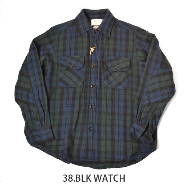 ALCARZA アルカルザ 2025FWモデル入荷 ヘビーフランネル チェック