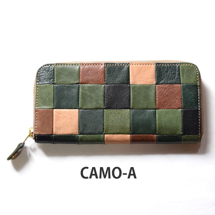 Damasquina ダマスキーナ PATCHWORK ZIP WALLET LARGE 2023 財布 長