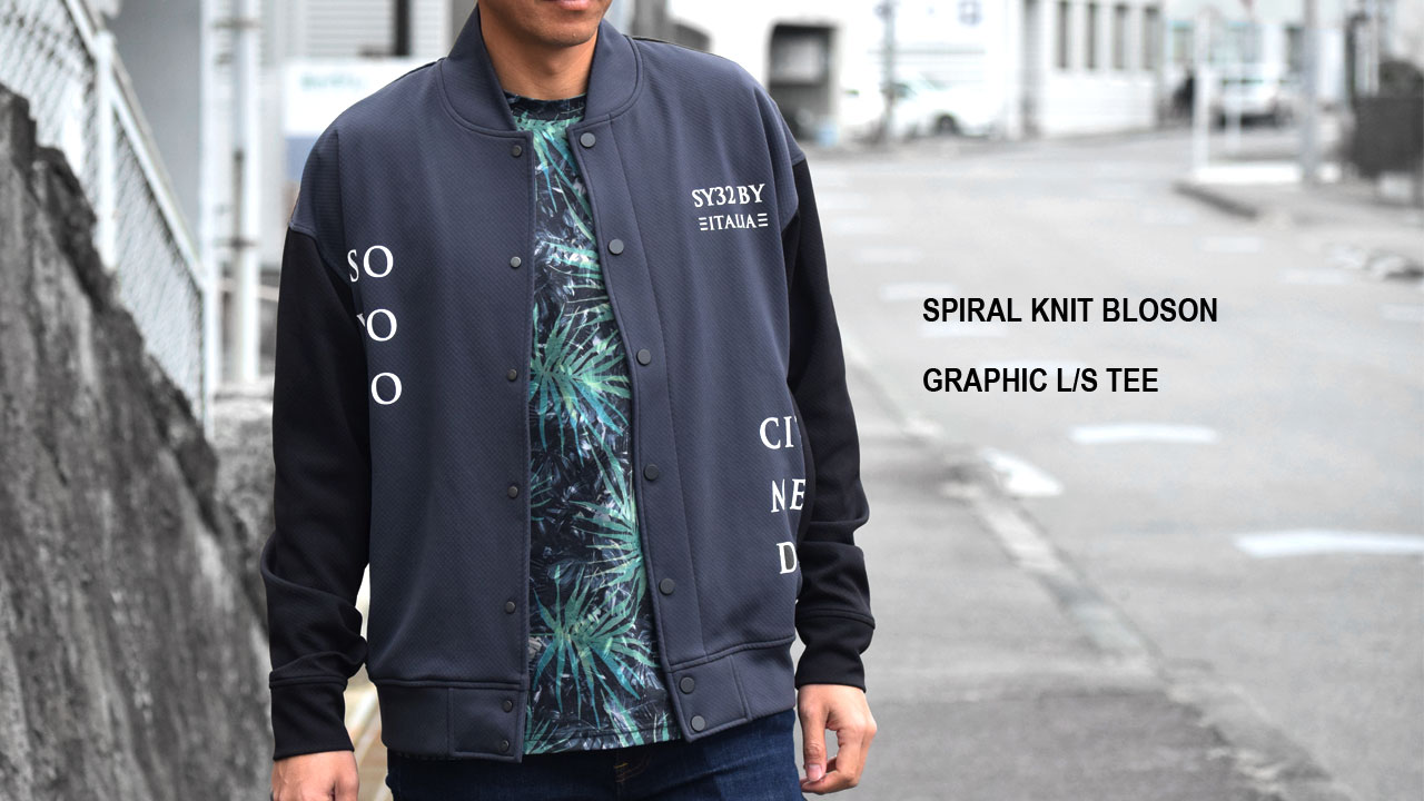 国内発送【SY32 】GRAPHIC L/S TEE SY32 by SWEET YEARS エスワイサーティトゥ GRAPHIC L/S TEE
