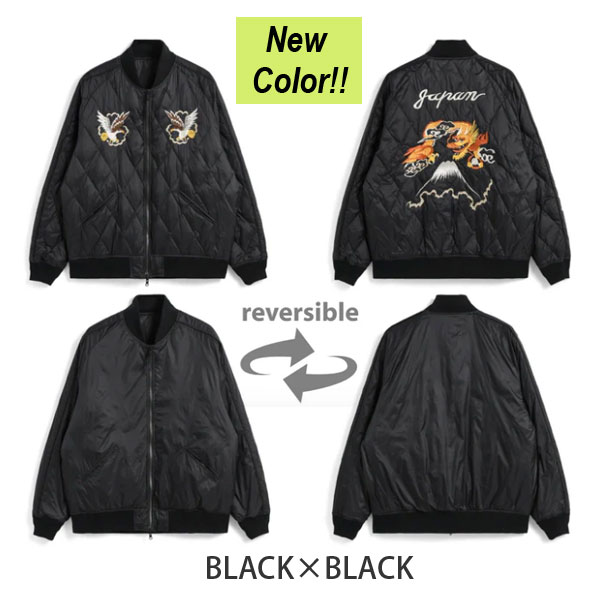 TAION (タイオン) リバーシブル　スカジャン　ダウンジャケット　新品未使用 TAION（タイオン） ダウン 2025AW UNISEX ジャパンスペシャル