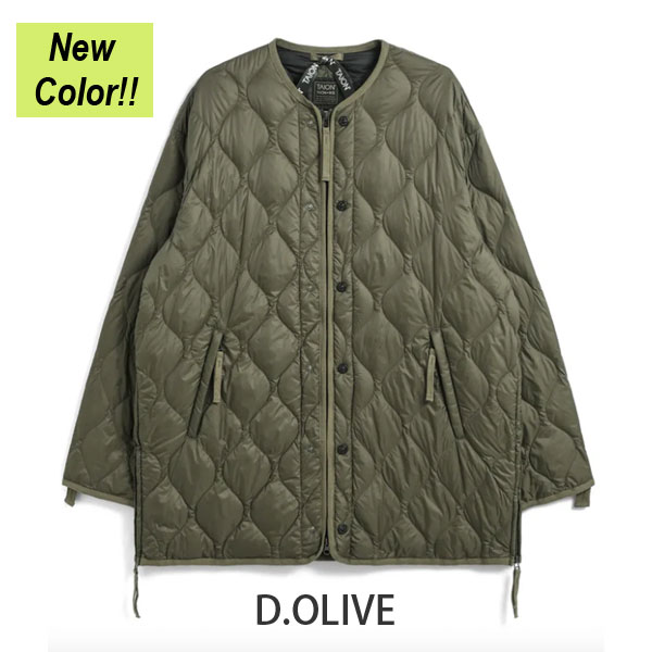 TAION（タイオン） ダウン 2025AW UNISEX ミリタリー M65 ライナーW