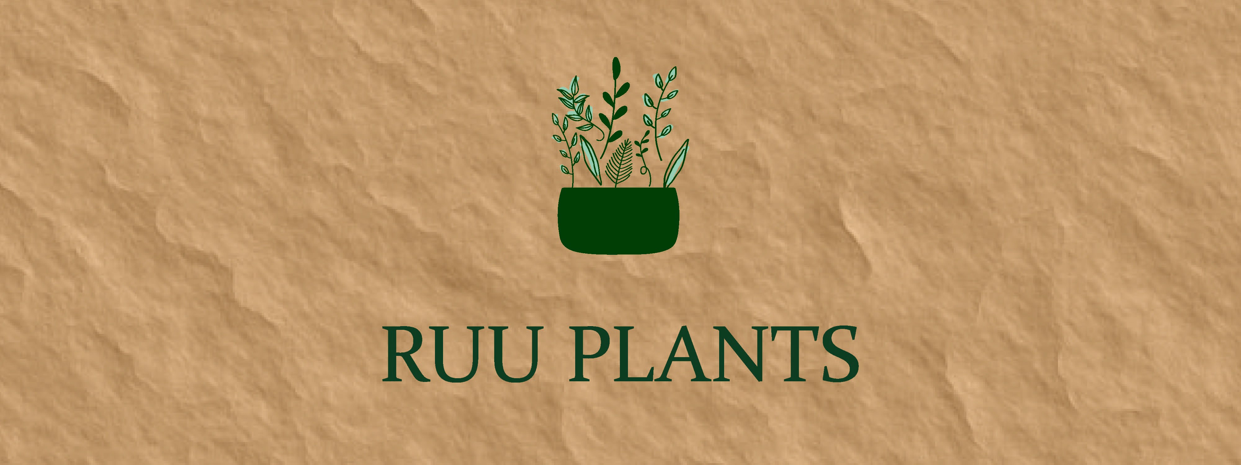 輸入植物のRUU PLANTS ロゴ