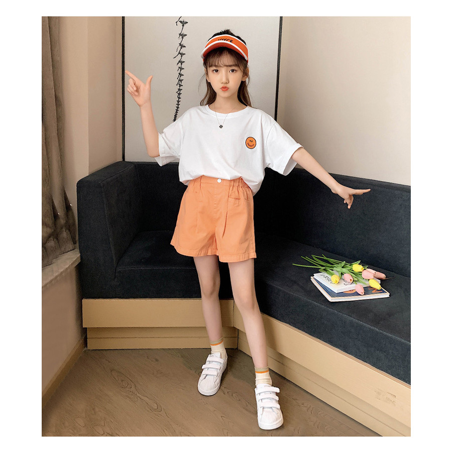 セットアップ 女の子 子供服 半袖 夏 2点セット Tシャツ ショート