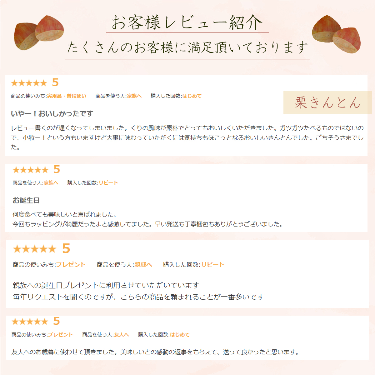 栗きんとん