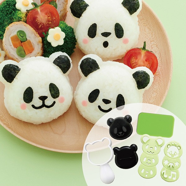 アーネスト おむすびパンダ (おにぎり型 おむすび型 キャラ弁 デコ弁 お弁当 パンダ アニマル) A-76939 :A-76939:良品百科 -  通販 - Yahoo!ショッピング