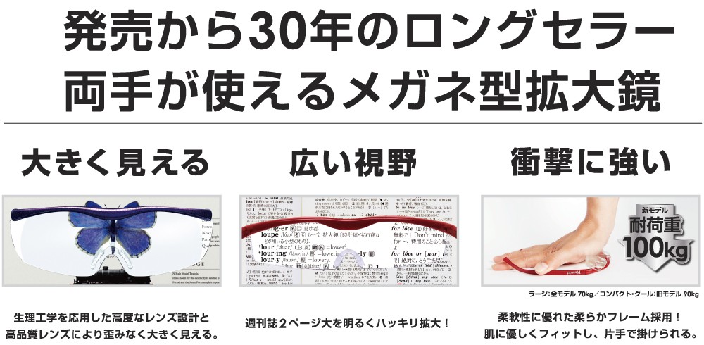 ランキング Hazuki (送料無料) 良品百科 - 通販 - PayPayモール ハズキルーペ ラージ カラーレンズ 1.85倍 ブラック