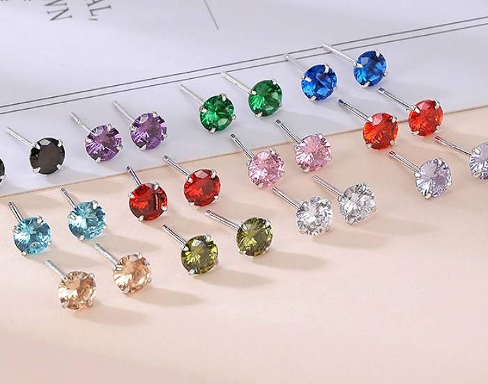 ピアス 小さい シンプル ミニ 仕事用 シルバー 小粒 3mm ピン