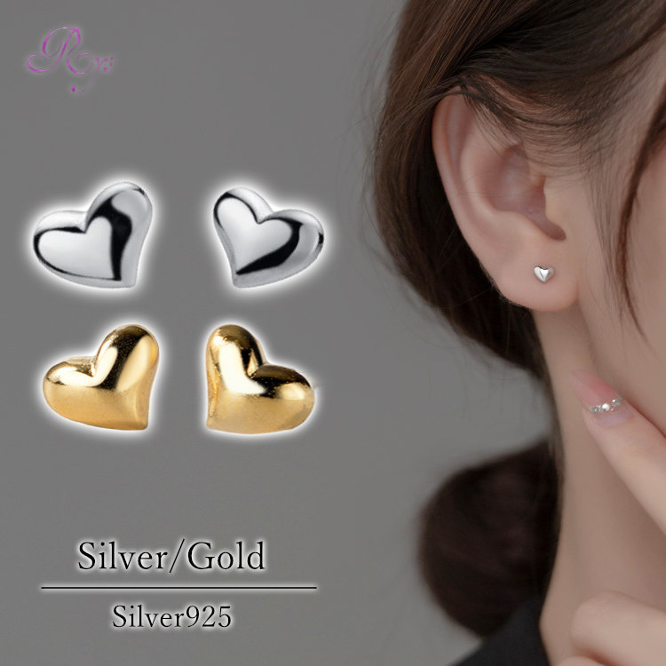 ピアス ハート つけっぱなし 小さい 極小 シンプル 軟骨 金属