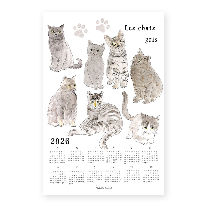 fog linen work（フォグリネンワーク） 2026 リネンカレンダー