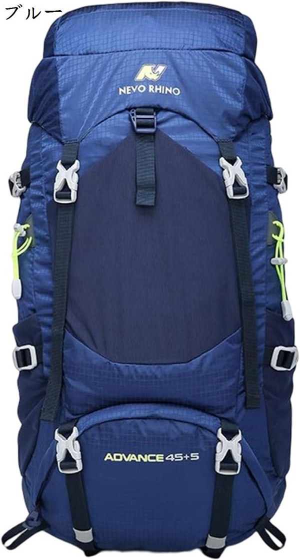 登山リュック 50L 登山バッグ 大容量 リュックサック 防水 バックパック ザック 通気性 超軽量 収納性 多機能 男女兼用 旅行 防災｜ryudora｜03