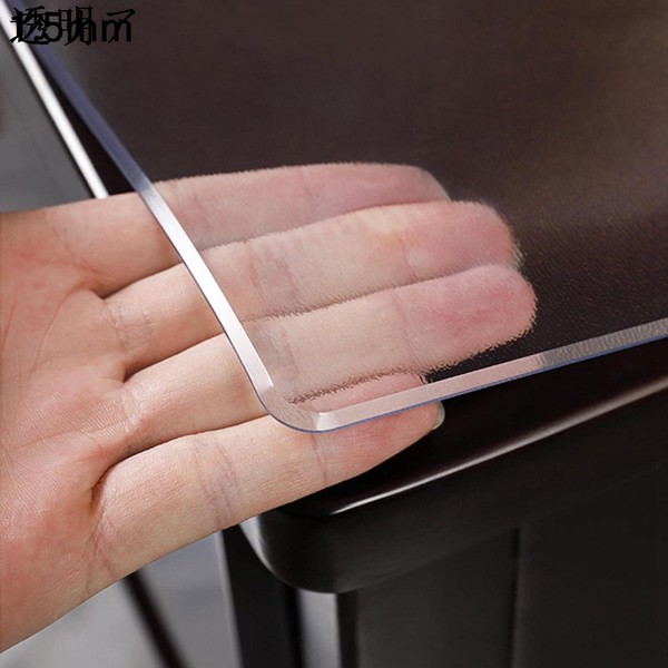 透明テーブルクロスPVC防水テーブルプロテクタ 1.5mm 透明なプラスチックのテーブルクロスカバーカスタマイズ可能 テーブルマット 防水｜ryudora｜03