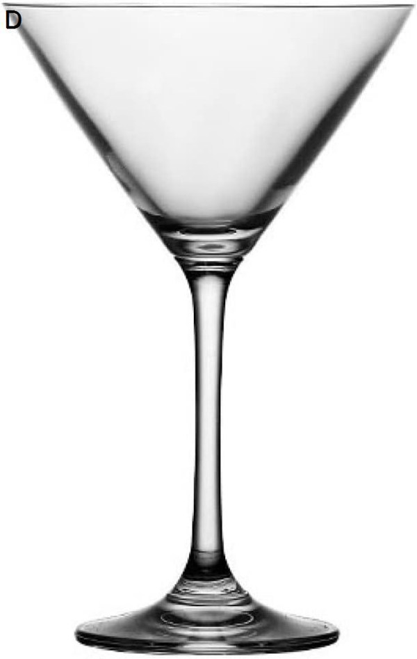 マティーニグラス クリスタルガラス 160ml マティーニカップ カクテルグラス シャンパングラス テイスティング ワイン マーガレット｜ryudora｜05