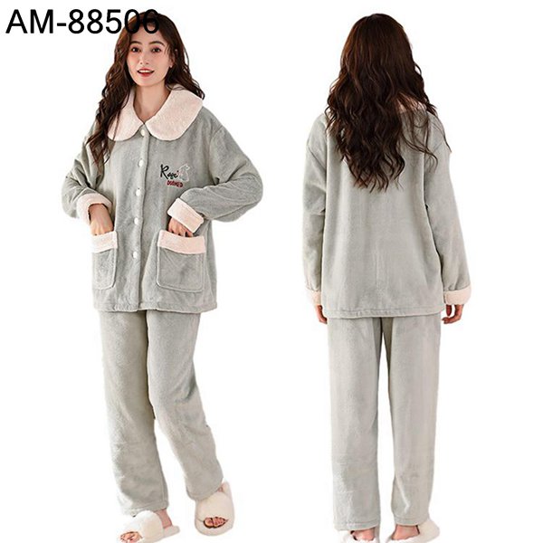 ルームウェア レディース パジャマ もこもこ 秋冬 婦人 温い 寝巻き 二点セット 大きいサイズ ゆ...