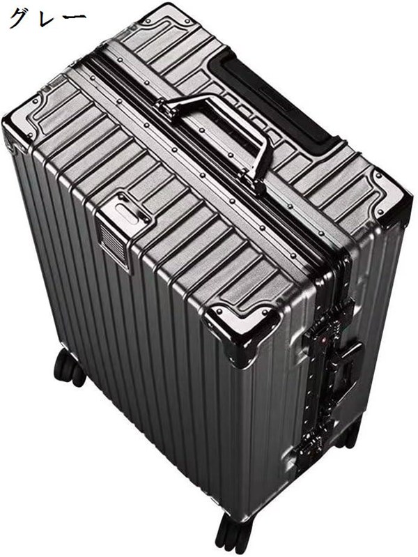 スーツケース アルミフレーム キャリーバッグ 機内持ち込み 軽量 キャリーケース 大型スーツケース ソフト 旅行ケース 大容量 耐衝撃｜ryudora｜04
