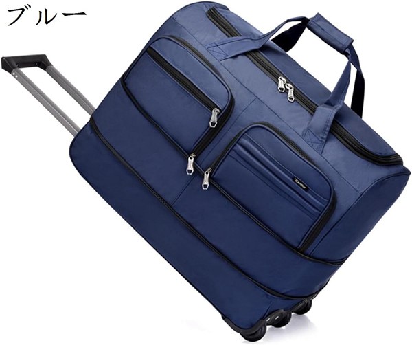 トラベルバッグ キャリーケース キャリーバッグ S-50x29x38cm 静音キャスター付き 3輪 手提げ 鞄 布製スーツケース 容量拡張可能 大容｜ryudora｜06
