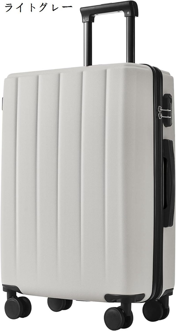 スーツケース キャリーケース S/M/Lサイズ 容量拡張 ストッパー付き 軽量 かわいい 静か トランクケース キャリーバッグ おしゃれ TSA｜ryudora｜06