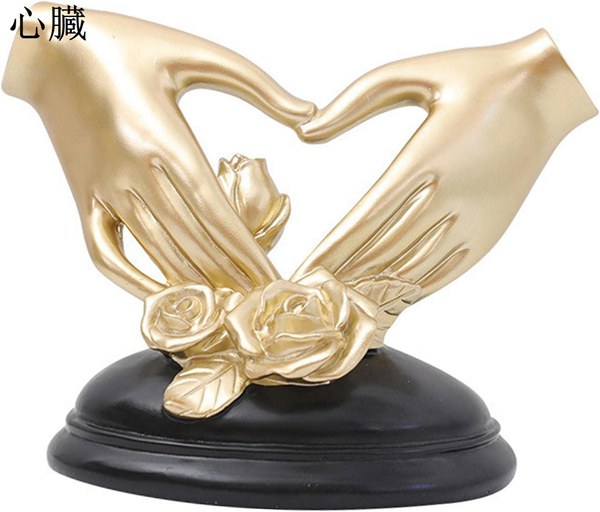 恋人の手の樹脂の彫像の彫刻の手のジェスチャーの置物寝室のオフィス, あなたの手をつなぐ｜ryudora｜03