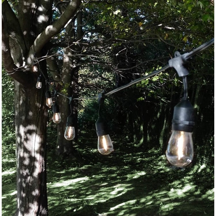 Amazon.co.jp: 防雨型LEDストリングライト 15M 25個LED電球付き