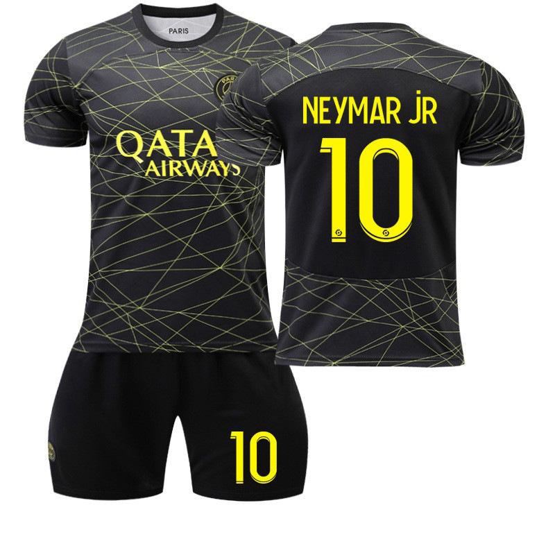 新品 未使用 ゲームシャツ NEYMAR ネイマール ユニホーム ユニフォーム ネイマール ユニフォーム 22/23 home 紺 サッカー 130〜160 子供