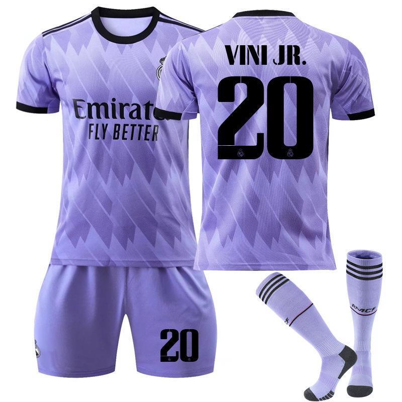サッカーレプリカユニフォーム 2223皇馬パープル記念版 サッカー