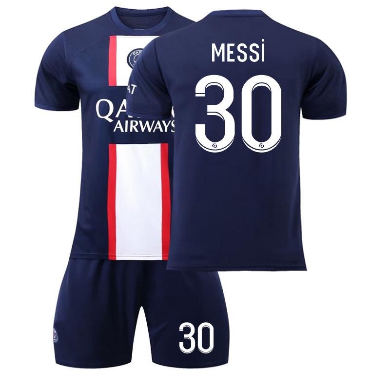 限定 マッチTシャツ パリサンジェルマン ネイマール メッシ 浦和レッズ サッカーウェア パリ 23-24 上下セット メッシ 子供 大人用
