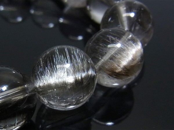 プラチナルチルクォーツ 11mm ブレスレット 天然石 パワーストーン