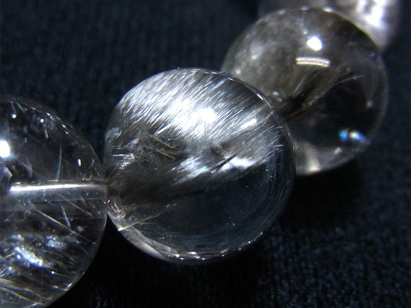 プラチナルチルクォーツ 11mm ブレスレット 天然石 パワーストーン