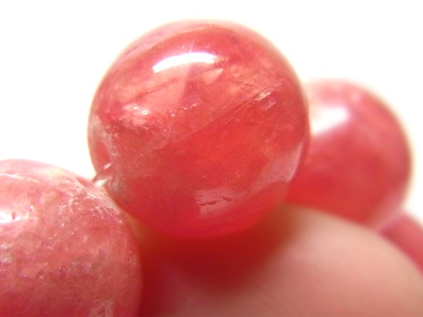 インカローズ 12.5mm ブレスレット 天然石 パワーストーン : 仏像と