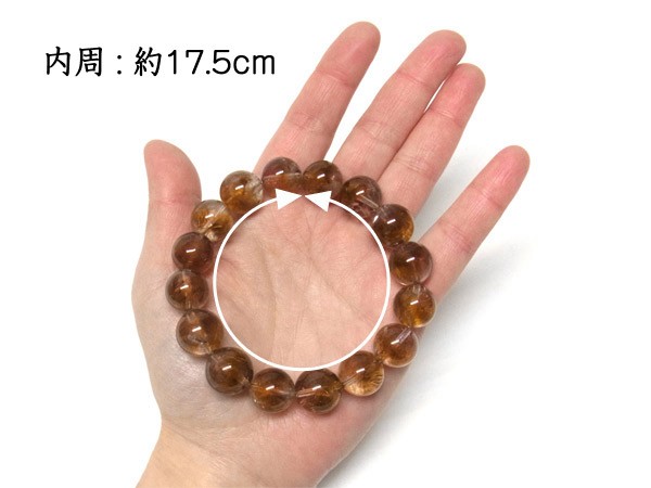 カコクセナイトインクォーツ 12mm ブレスレット 天然石 パワーストーン カコクセナイトインクォーツ 12mm ブレスレット 天然石 パワーストーン