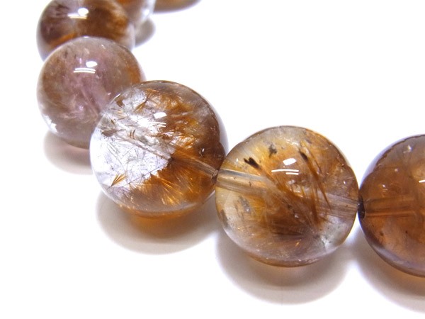 カコクセナイトインクォーツ 12mm ブレスレット 天然石 パワーストーン