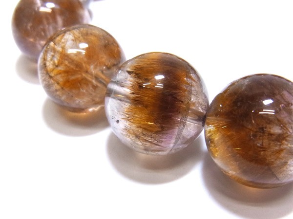 カコクセナイトインクォーツ 12mm ブレスレット 天然石 パワーストーン