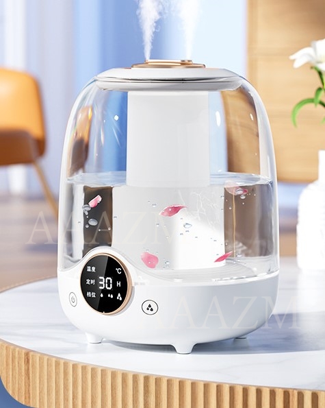 AAAZM 加湿器 大容量 3L おしゃれ 超音波式 小型 子供部屋 卓上 LED