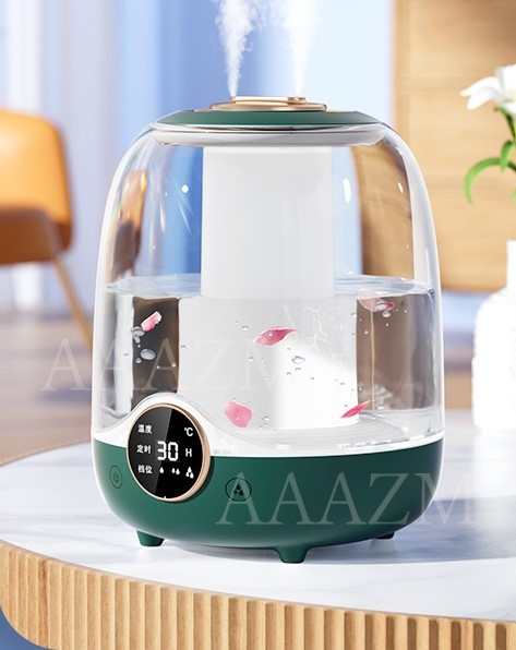 AAAZM 加湿器 大容量 3L おしゃれ 超音波式 小型 子供部屋 卓上 LED