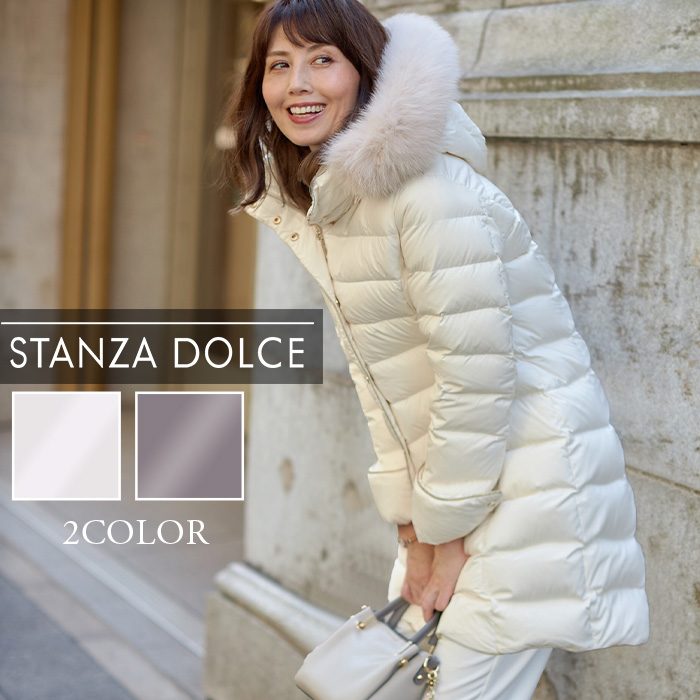 SALE人気セール【美品】STANZA DOLCE スタンザドルチェ Lサイズ2WAY ジャケット・アウター