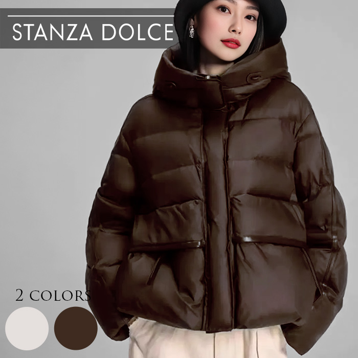 ダウンジャケット レディース ショート ダウンコート コート 小柄