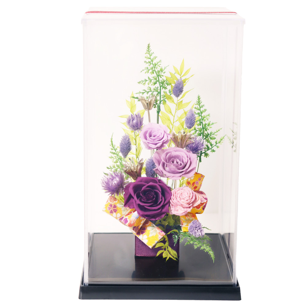 サウンドアレンジ プリザーブドフラワー お祝い 誕生日 退職祝い バラ