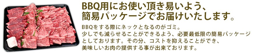 簡易パッケージでお届け