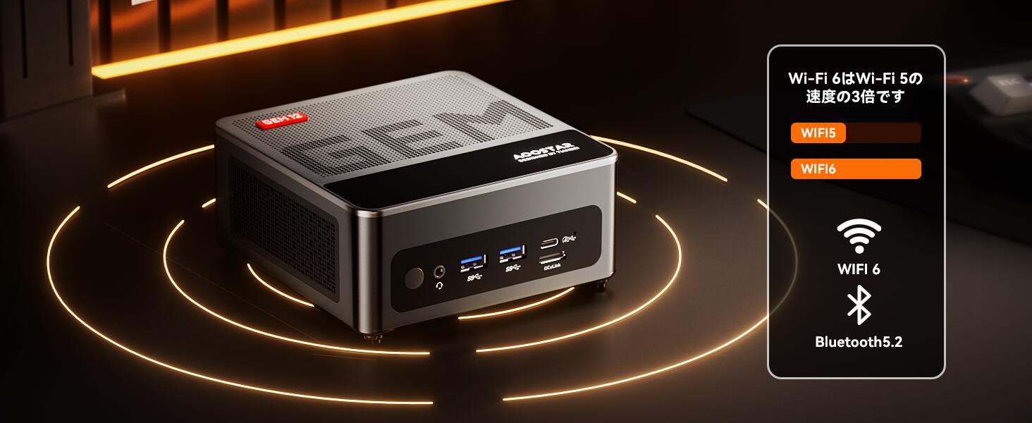 サマーセール☆106,000円→98,000円!】AOOSTAR GEM12 ミニPC
